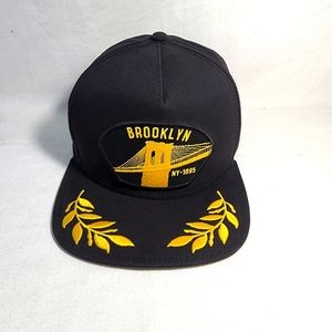 Goorin Bros Brooklyn Bridge Baseball Snap Cap Adjustable Hat NY City